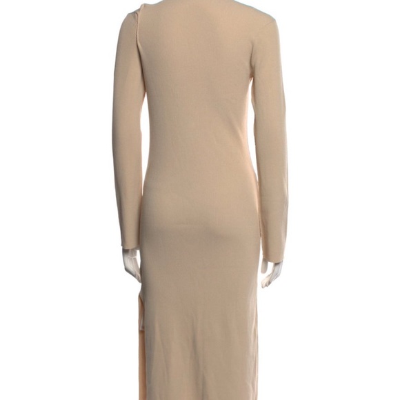 FRAME Rib-Knit Henley Dress - Picture 3 of 3